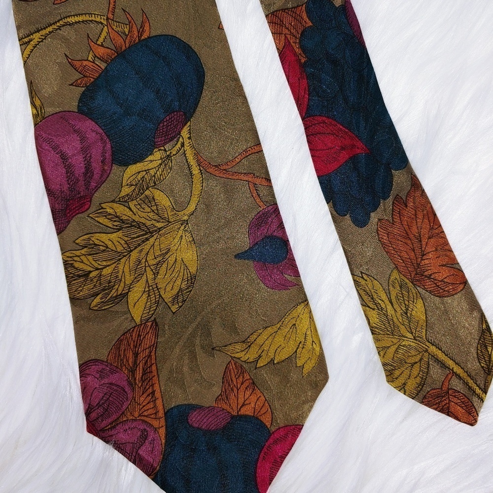 Vintage Zianetti Silk Tie 60+ Long